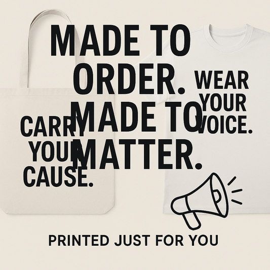 Custom Built. Philly Strong. Click Fast, Wear Loud.