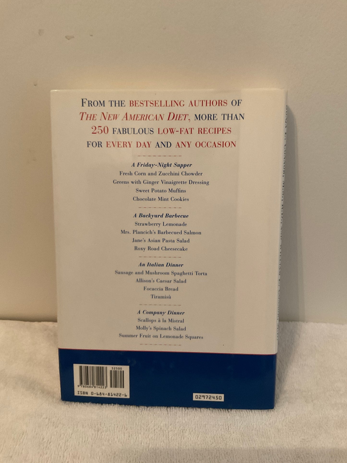 New American Diet Cookbook: 250+ Low-Fat, High-Flavor Recipes