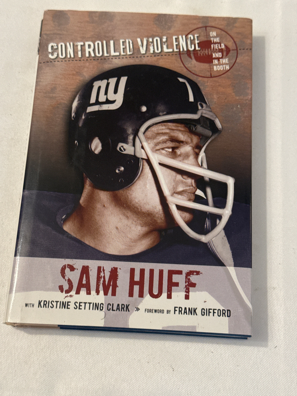 Control Violence – Sam Huff | Hardcover | Used Book – Good Condition