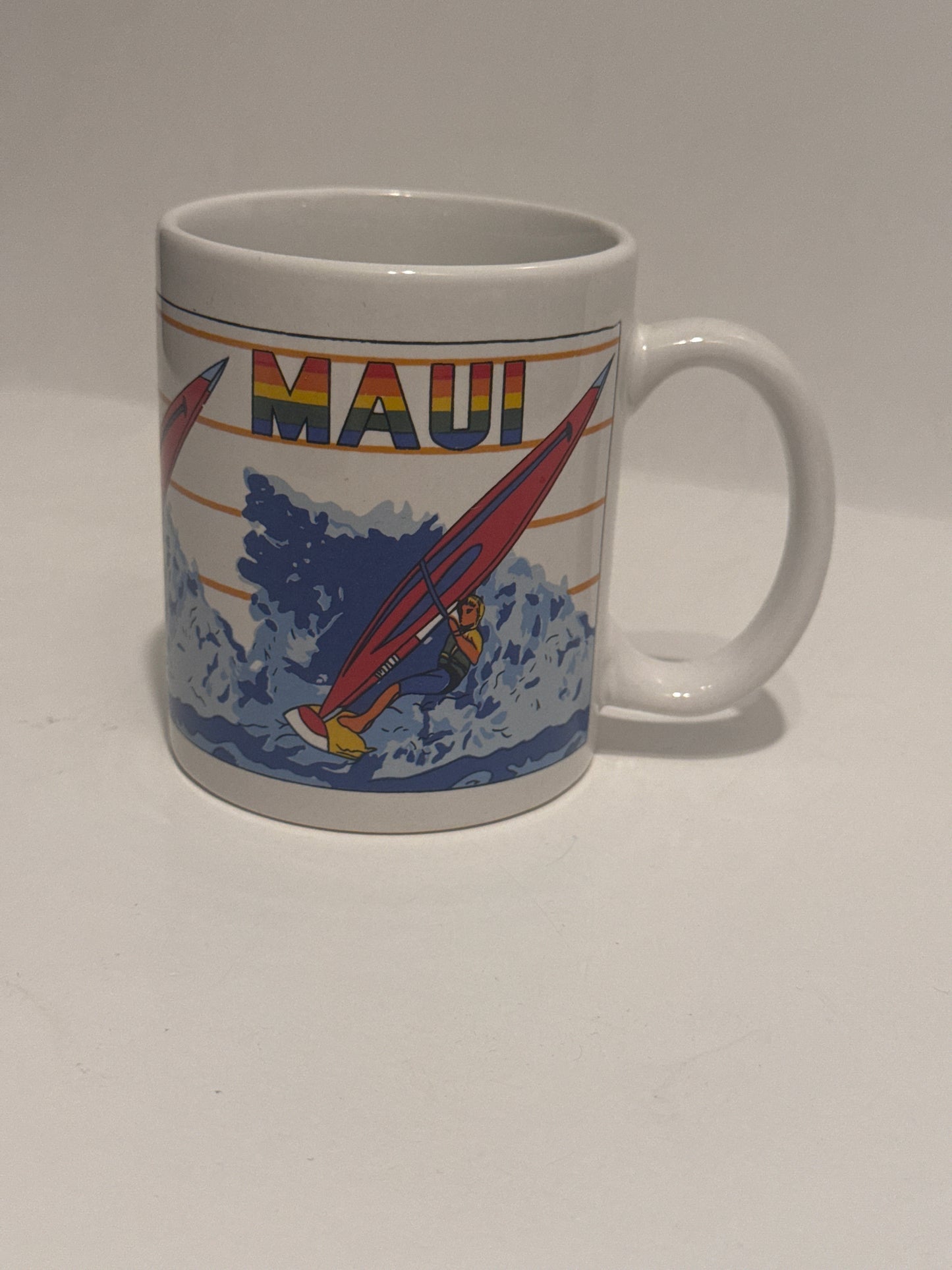 Maui Glass Mug – Hawaii Souvenir, Tropical Beach Gift, Island Decor