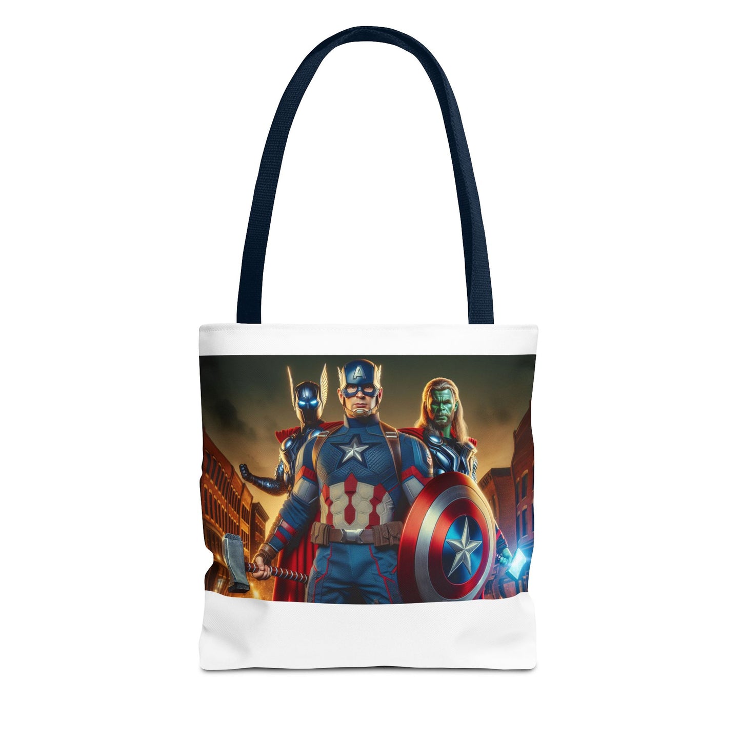 Marvel Avengers Tote Bag - Captain America, Thor, Loki