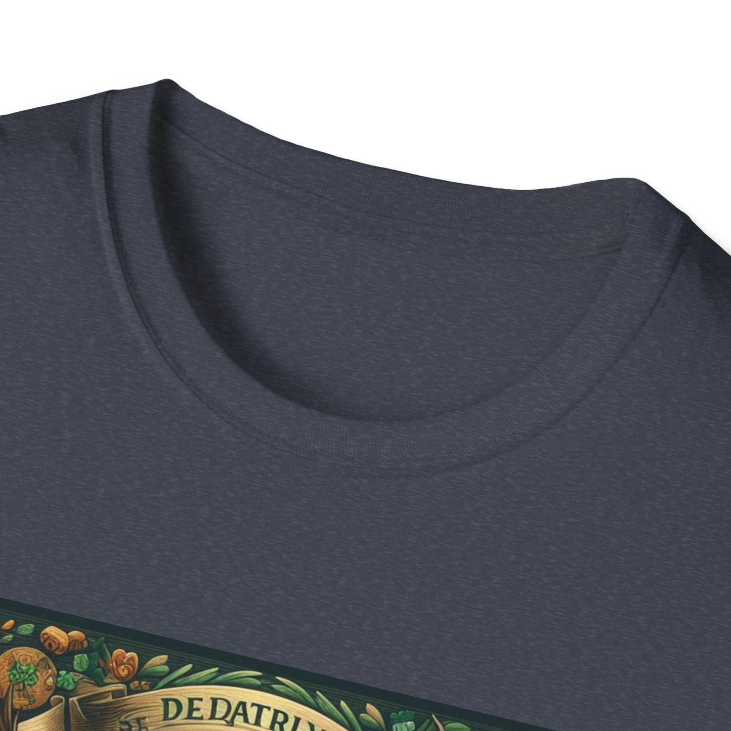 St. Patrick's Day Unisex Softstyle T-Shirt – Leprechaun Beer Fest Design