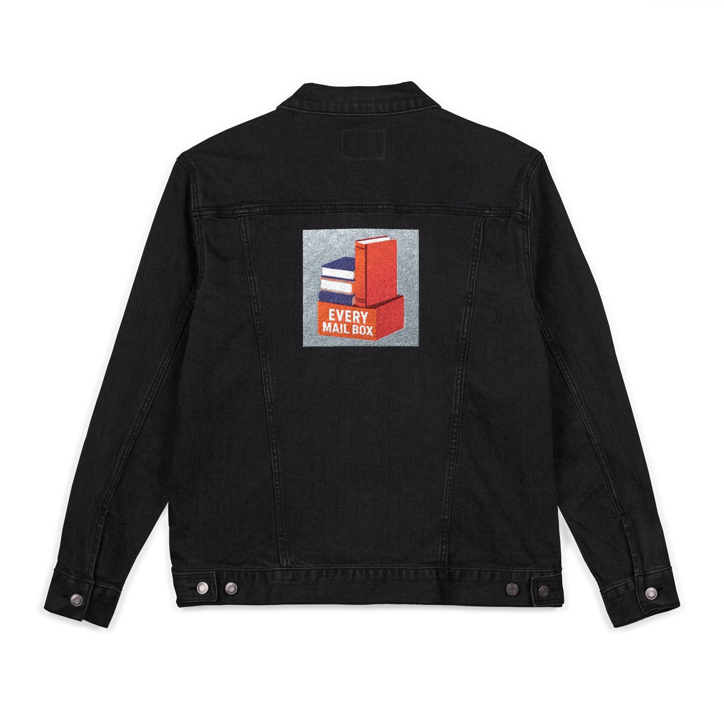 Bold Embroidered Denim Jacket – Unique, Stylish & Unisex
