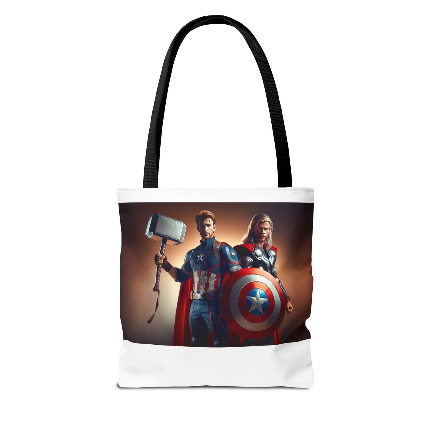 Marvel Avengers Tote Bag - Captain America, Thor, Loki