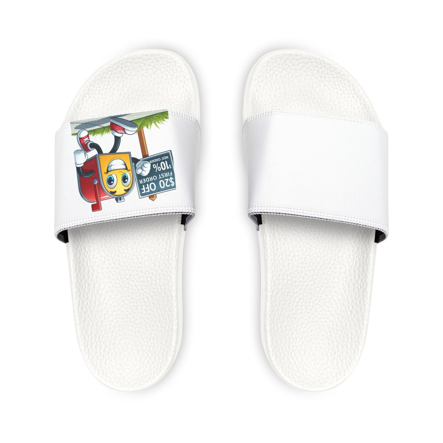 Sandals with Funny Mailbox Design - Men's