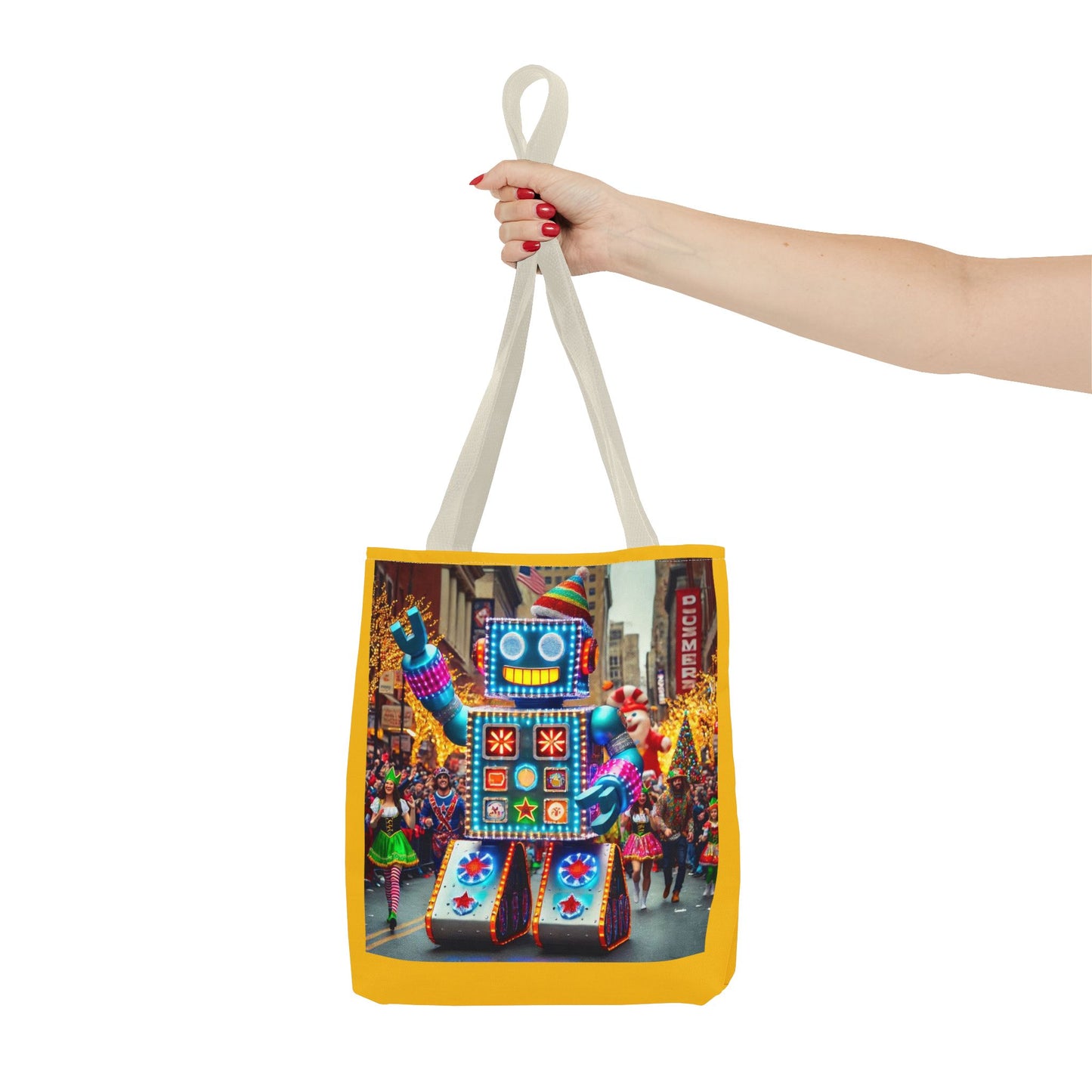 Philly Tote Bag - Mummers Strutting Down Broad St Design
