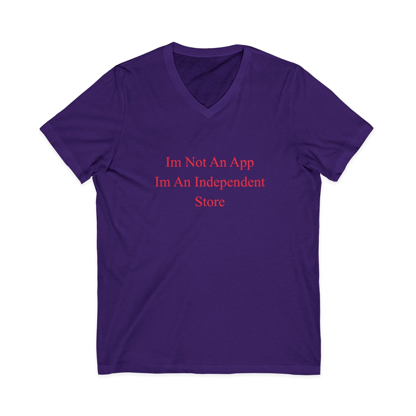 Independent Store T‑Shirt — I’m Not an App