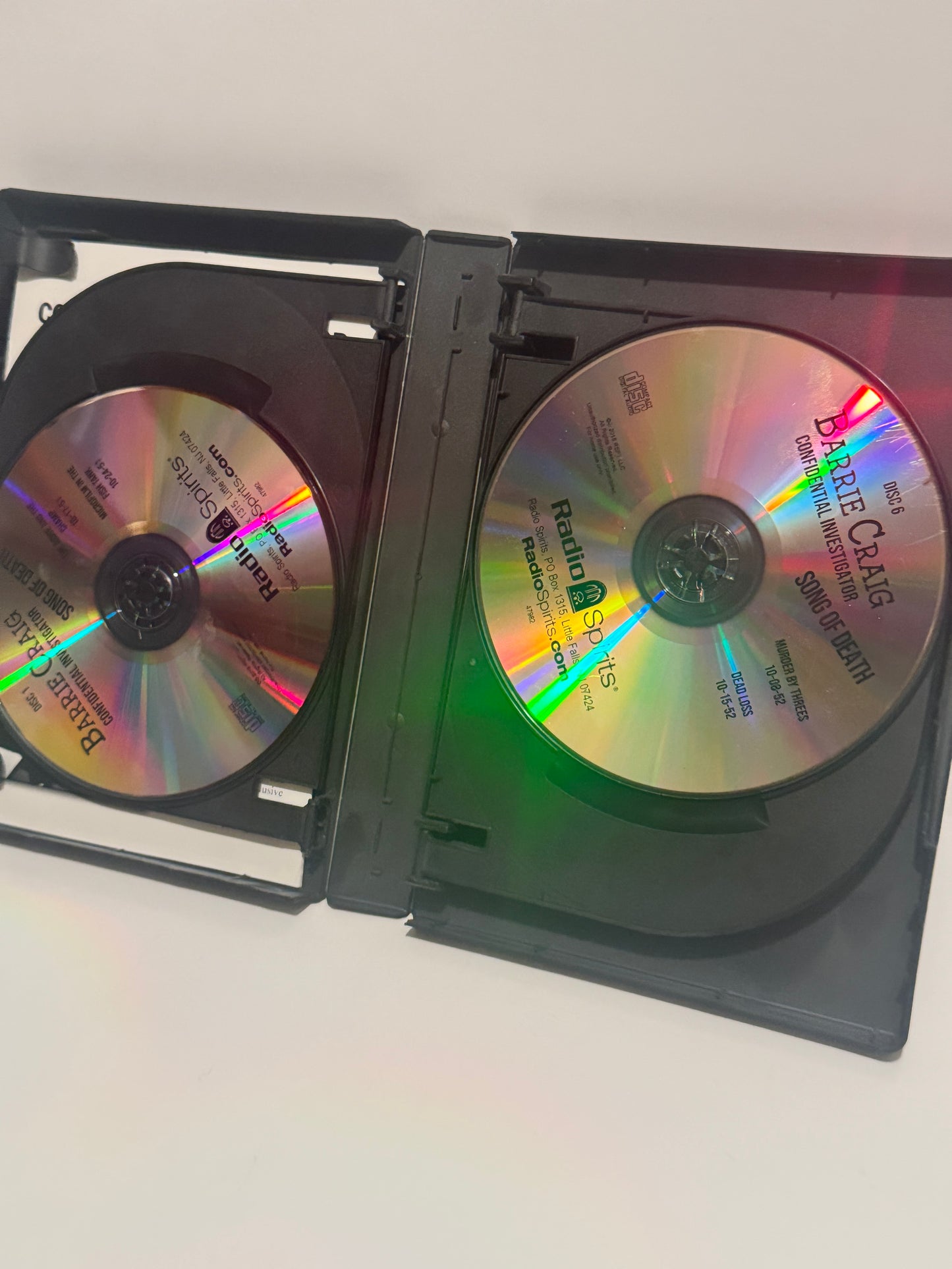 Barrie Craig Confidential Investigator: Song of Death - Classic Radio Detectives (16 Episodes on 8 CDs)