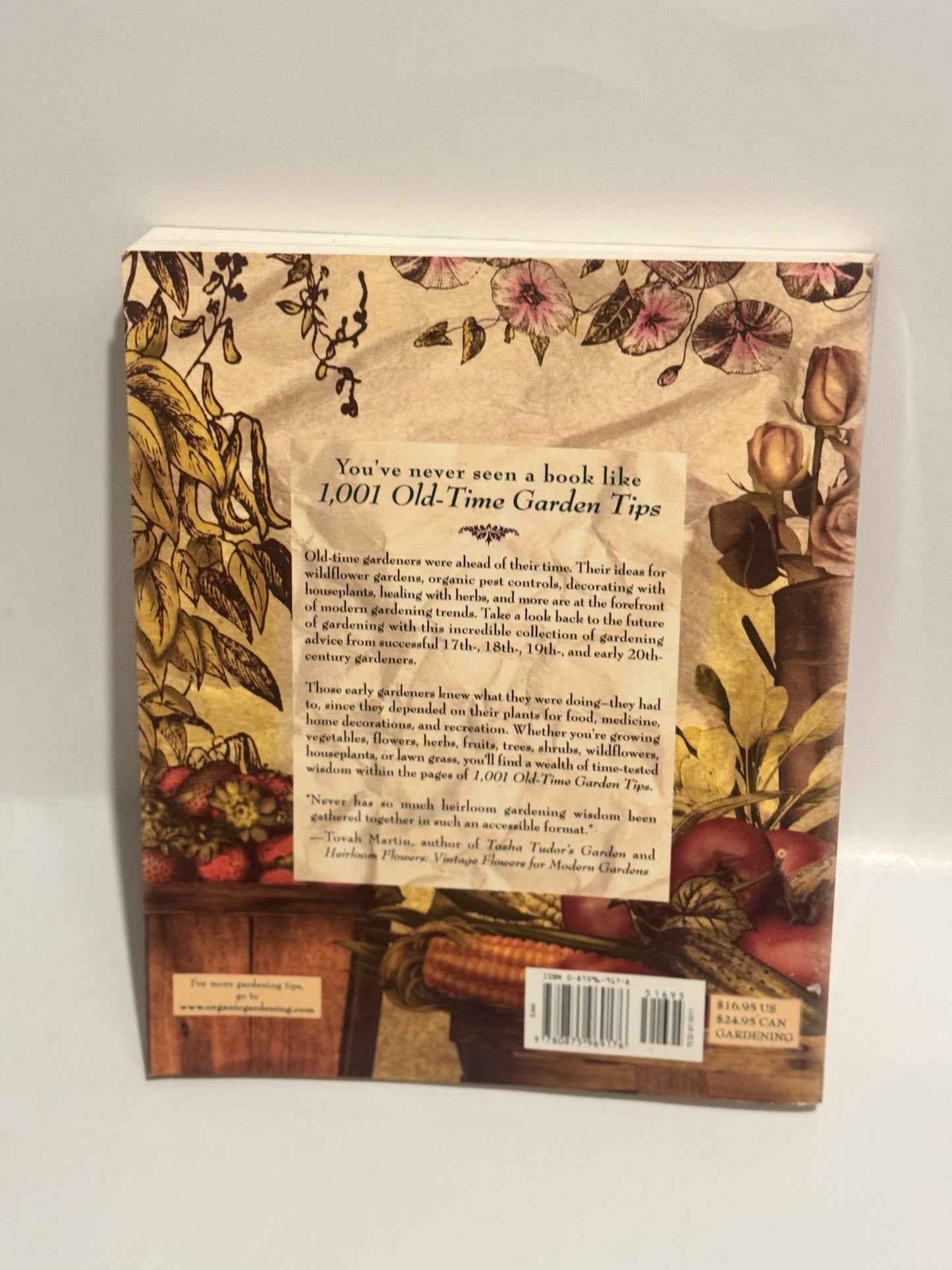 1001 Old-Time Garden Tips by Roger Yepsen - Timeless Gardening Advice