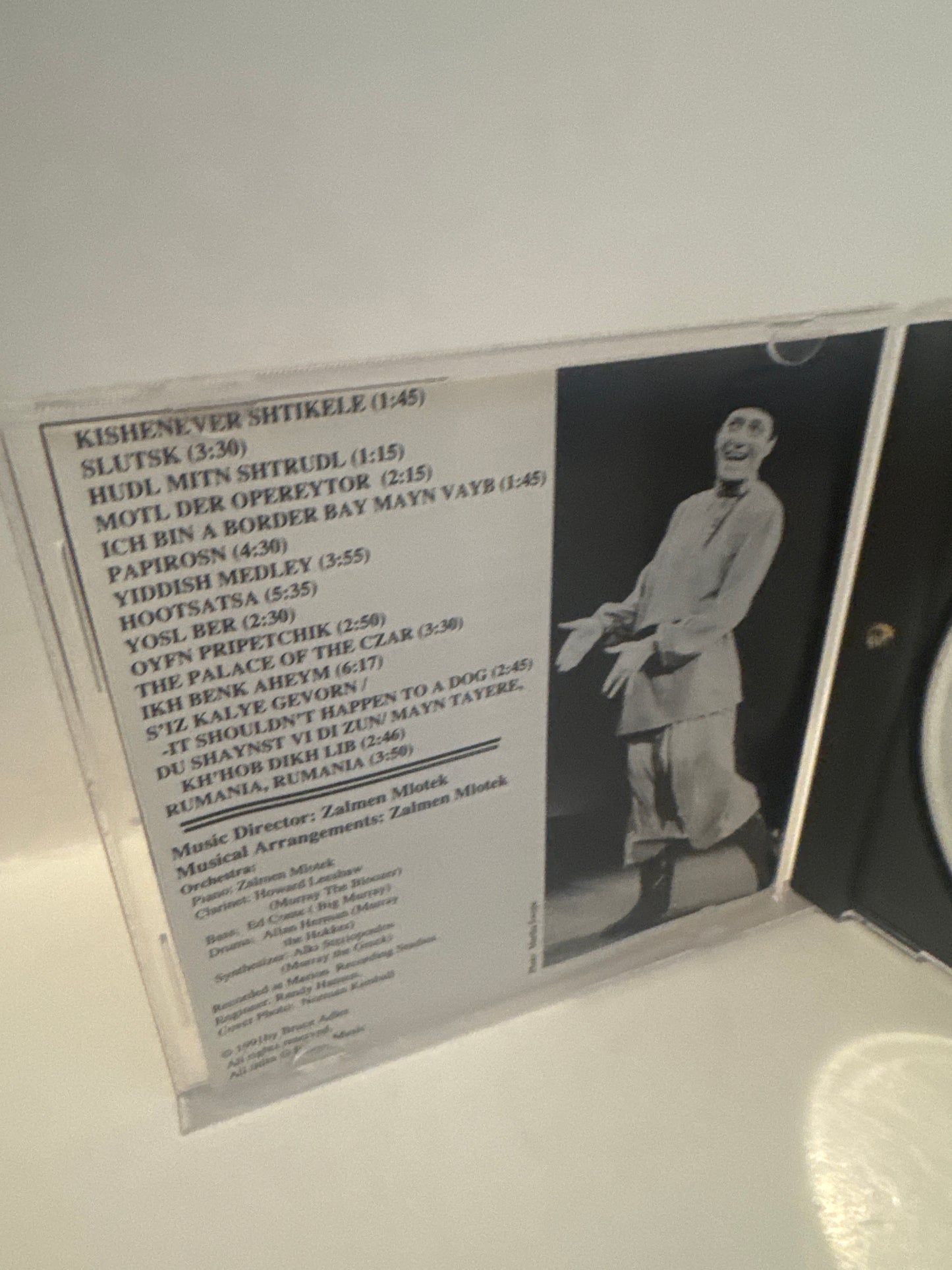 Bruce Adler CD – An Evening at the Yiddish Theatre Live