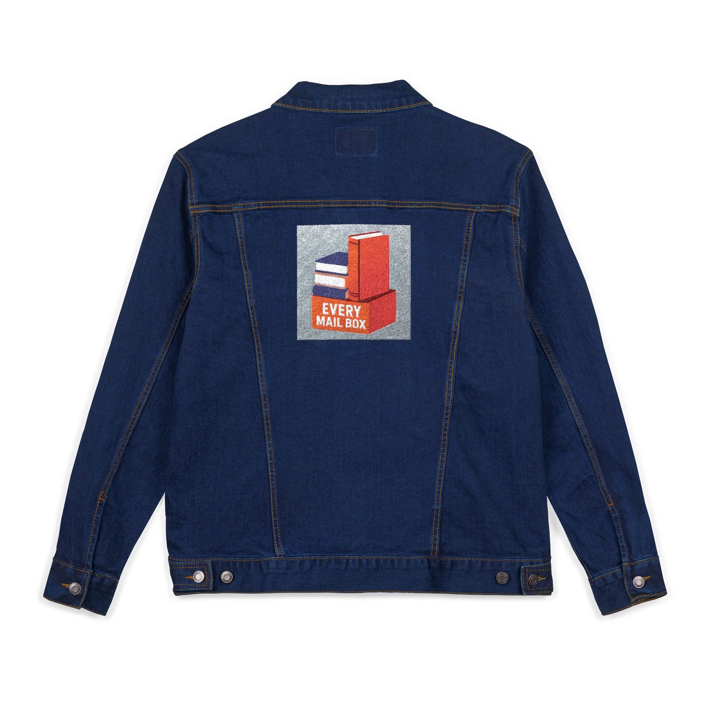 Bold Embroidered Denim Jacket – Unique, Stylish & Unisex