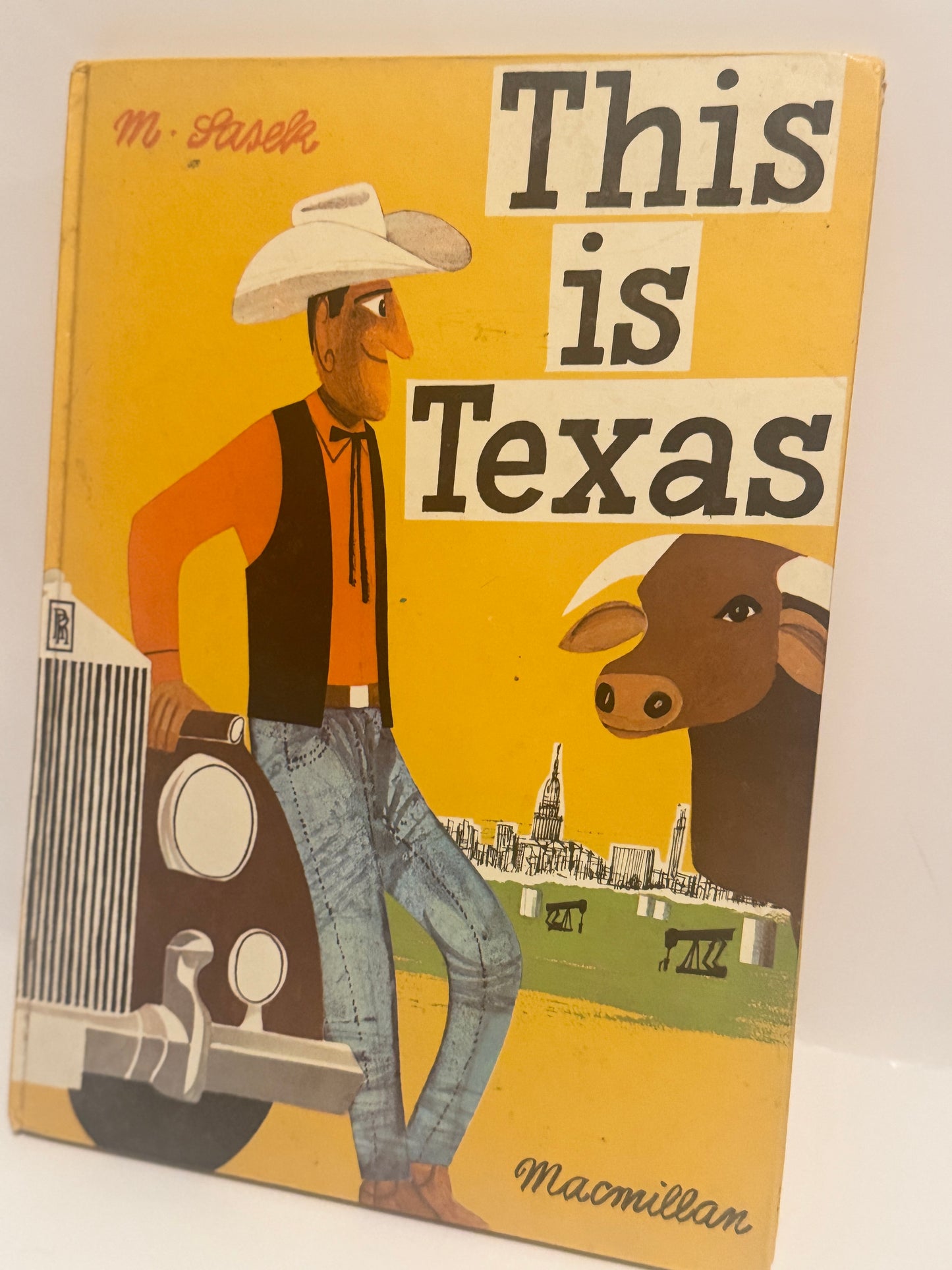 This is Texas by M. Sasek - Illustrated Travel Book