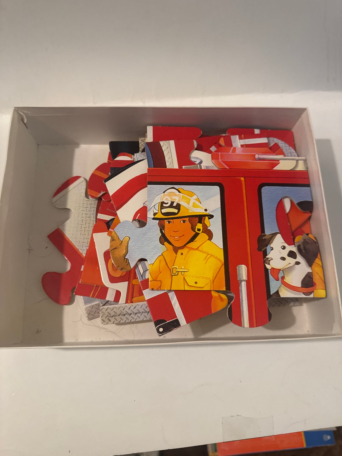 Giant Fire Truck Puzzle – 4ft Floor Fun Toy for Kids