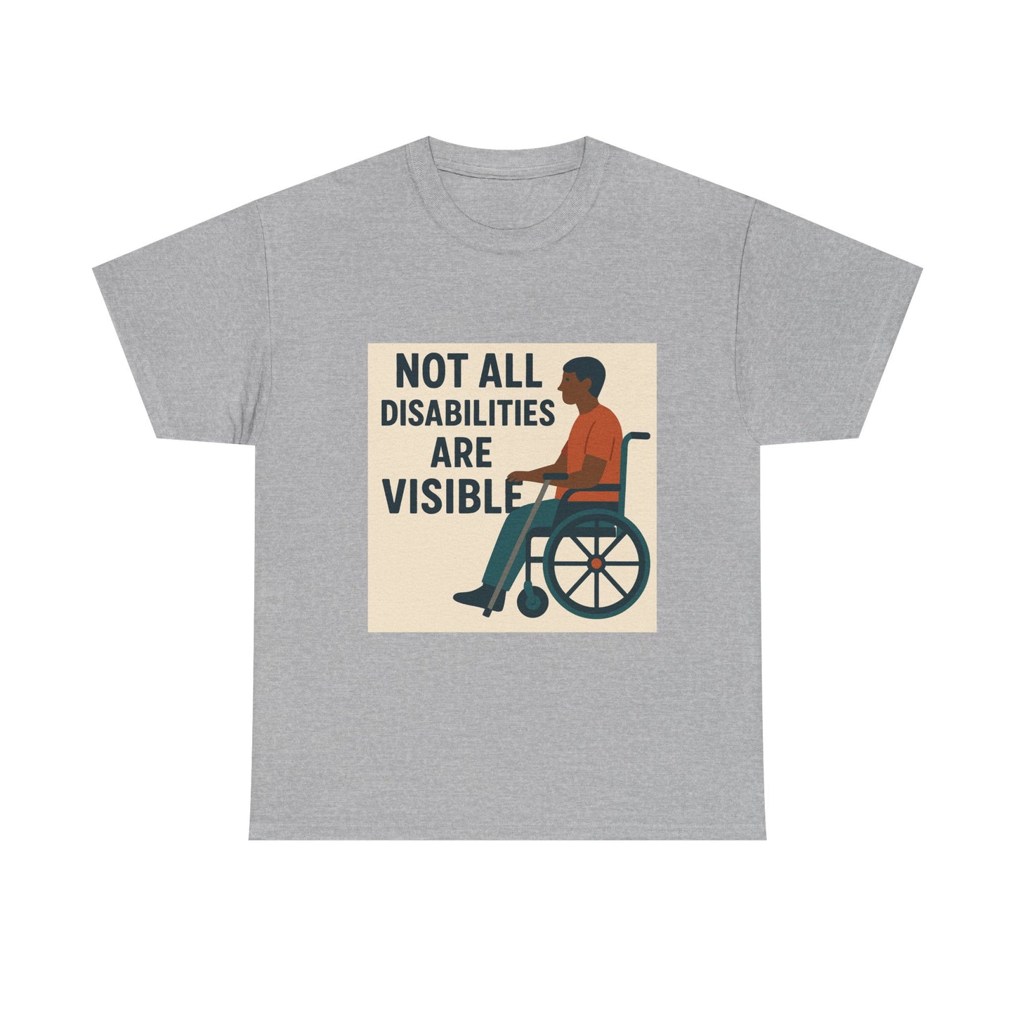 Disability Awareness Tee – Unisex, Activism-Inspired Style