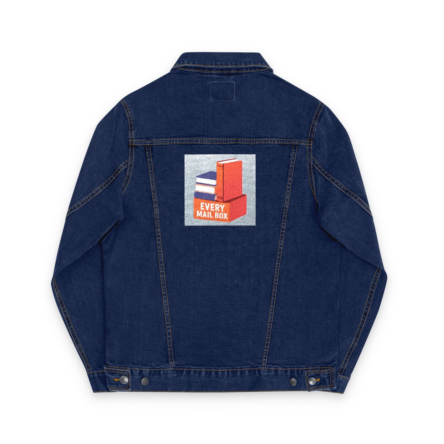 Bold Embroidered Denim Jacket – Unique, Stylish & Unisex
