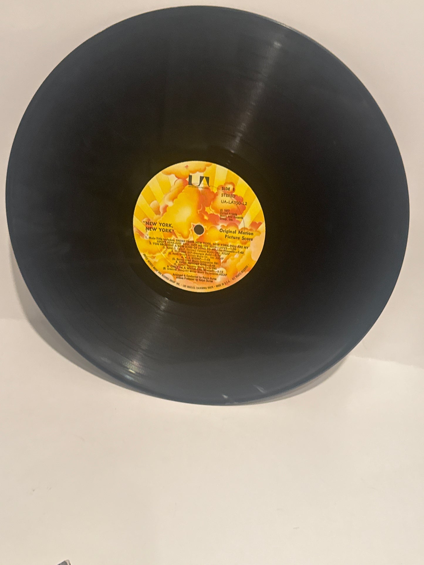 New York, New York Soundtrack LP – Liza Minnelli & Robert De Niro Vinyl