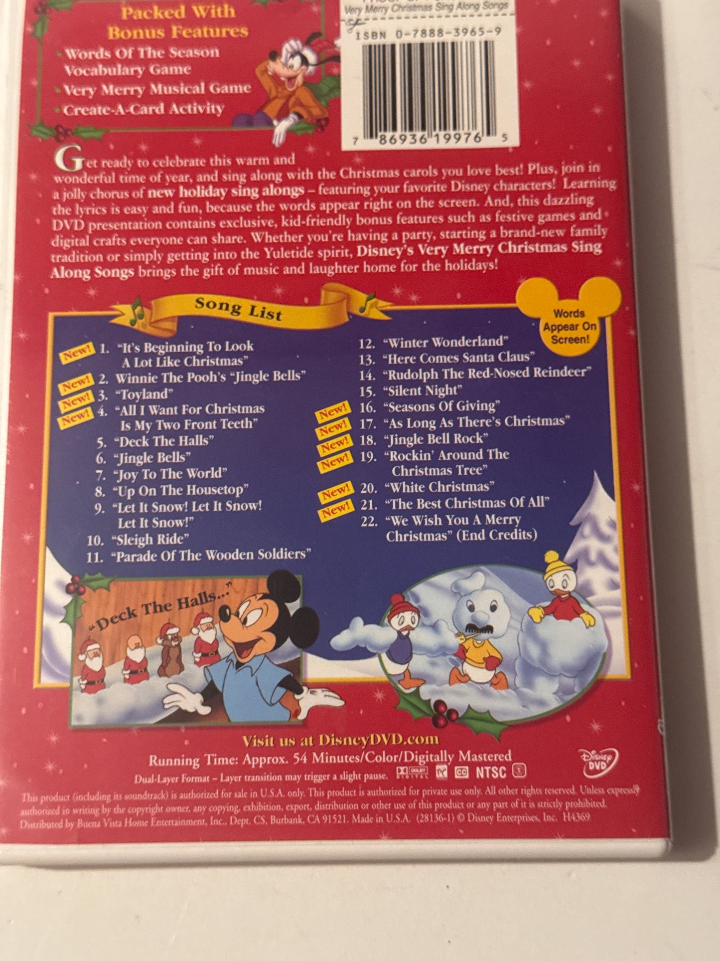 Disney Very Merry Christmas - Holiday Classic DVD