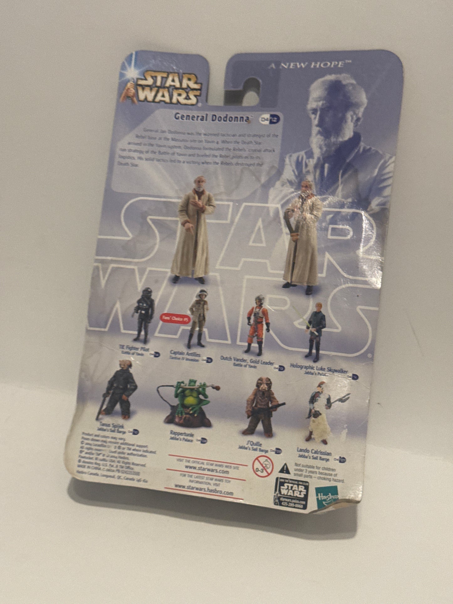 Star Wars General Jan Dodonna Action Figure - Collectible, Ages 4+