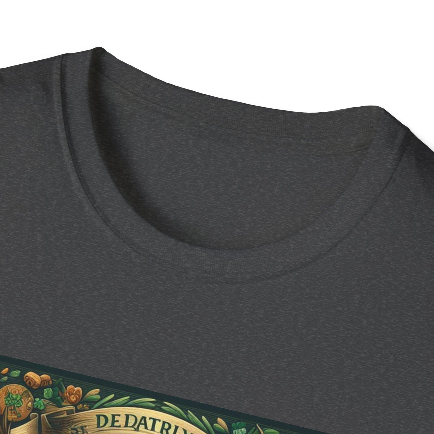St. Patrick's Day Unisex Softstyle T-Shirt – Leprechaun Beer Fest Design