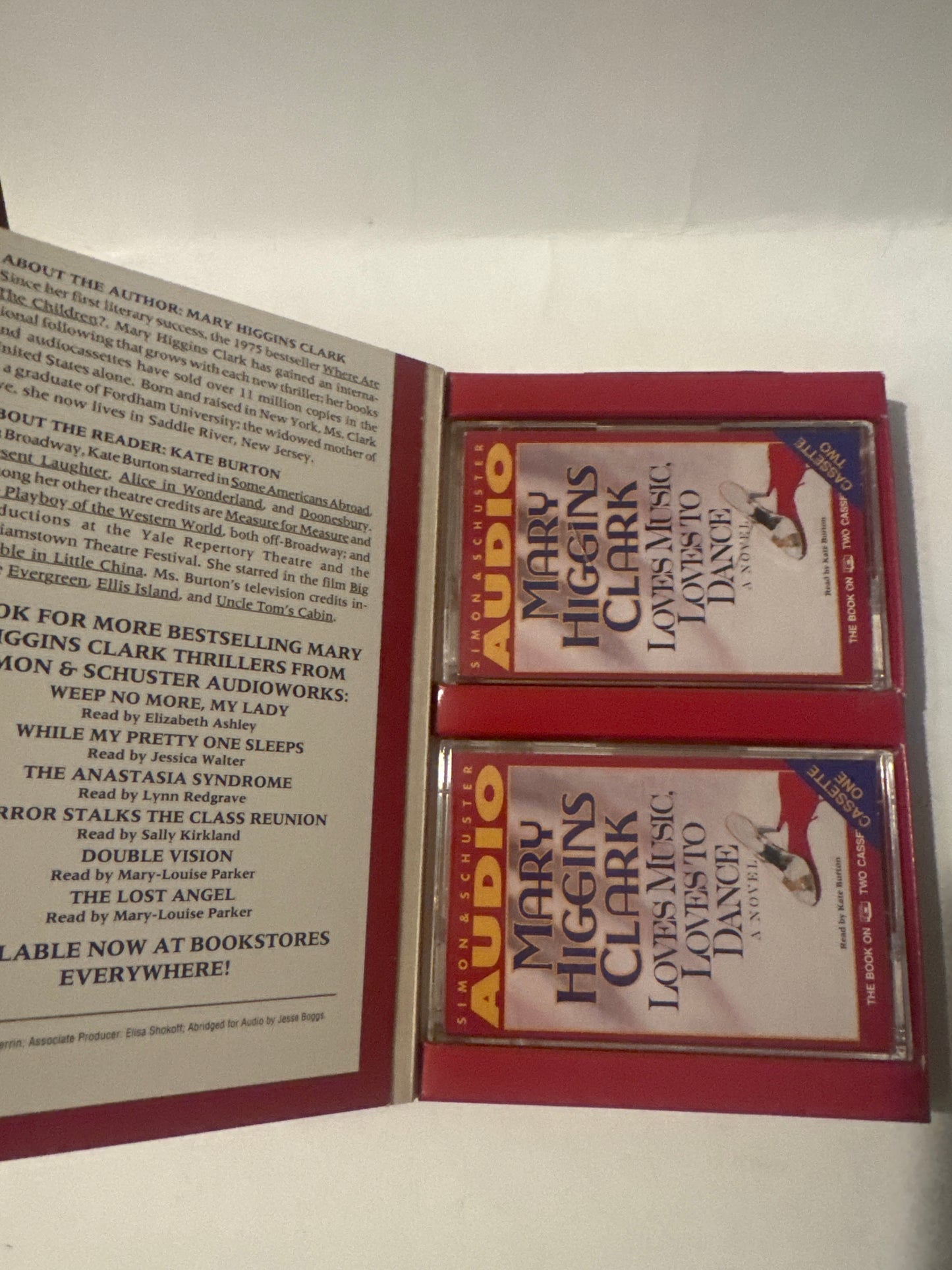 Mary Higgins Cork audio loves music, loves to dance novel