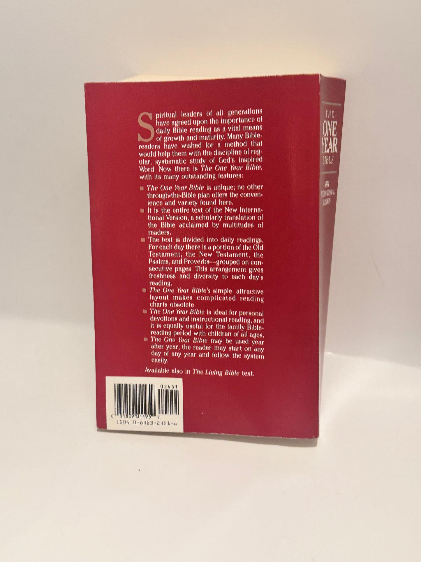 The One Year Bible (NIV): Daily Reading Guide