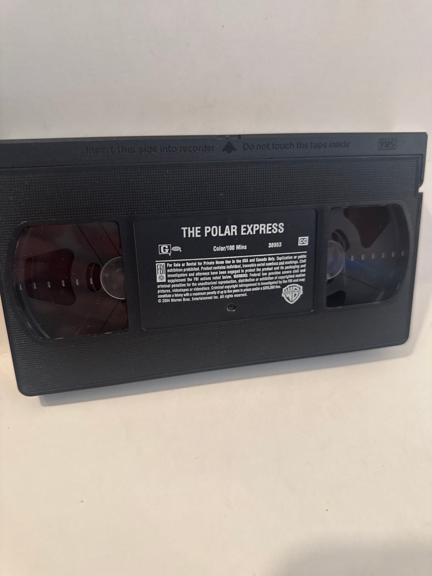 Polar Express VHS – Tom Hanks Holiday Classic Collectible
