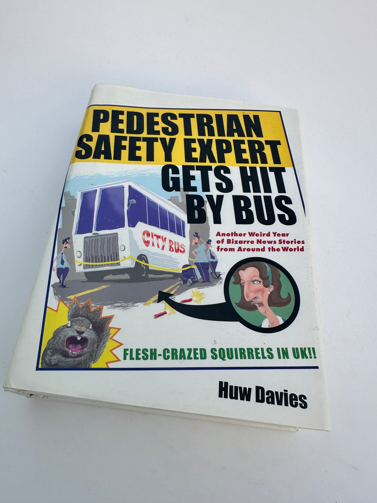 Pedestrian safety expert gets hit by bus 