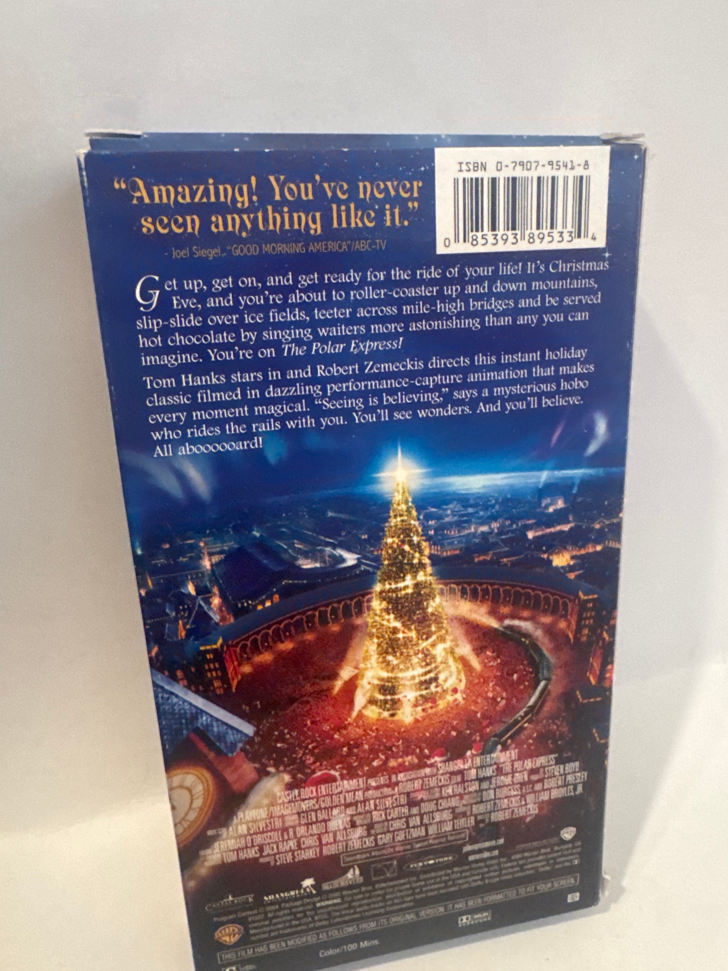Polar Express VHS – Tom Hanks Holiday Classic Collectible