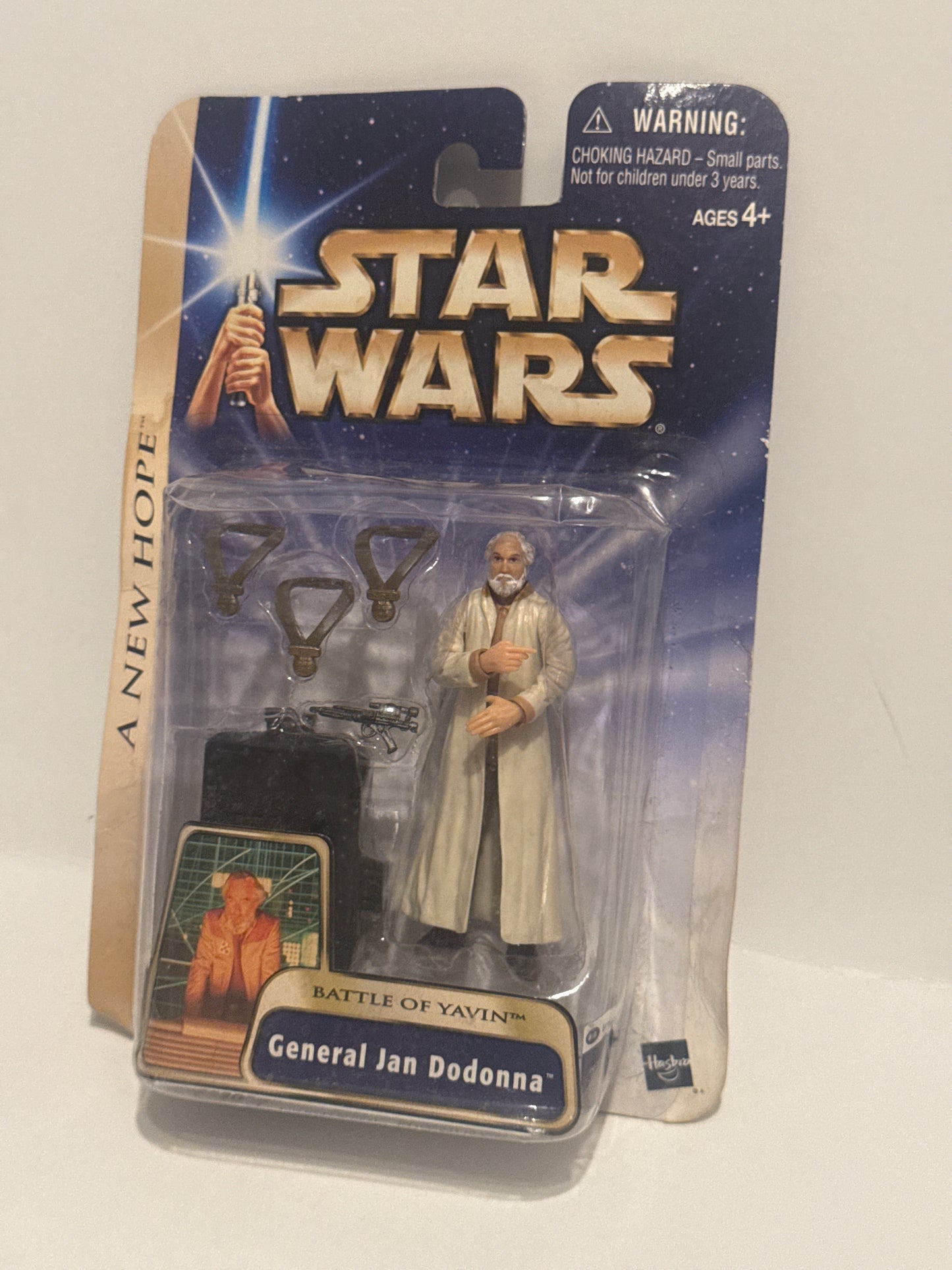 Star Wars General Jan Dodonna Action Figure - Collectible, Ages 4+