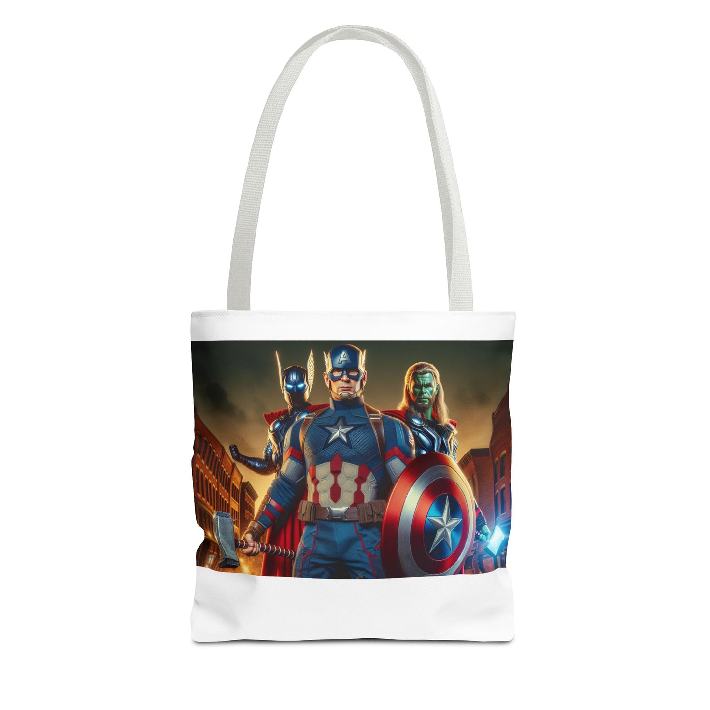 Marvel Avengers Tote Bag - Captain America, Thor, Loki