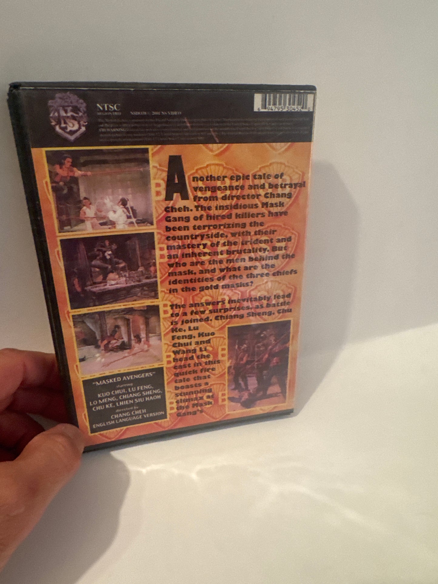 Masked Avengers DVD – Shaw Scope Collector’s Edition