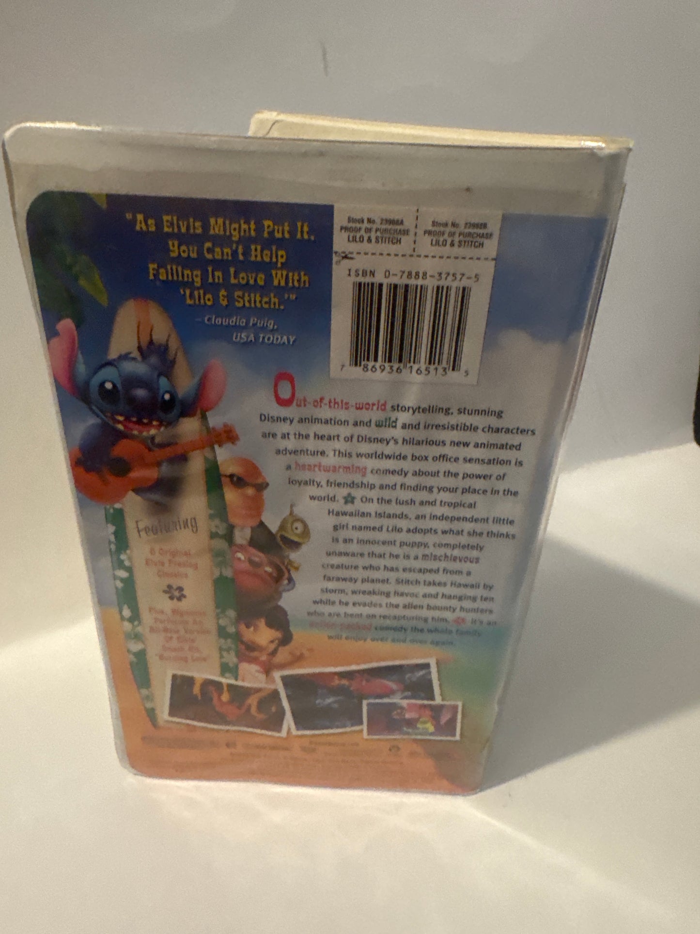 Walt Disney Lilo and stitch VHS
