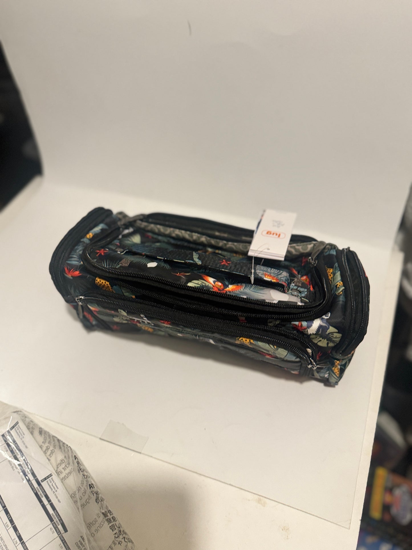 Lug Cosmetic Case Trolley—Wildlife Black for Stylish Organization