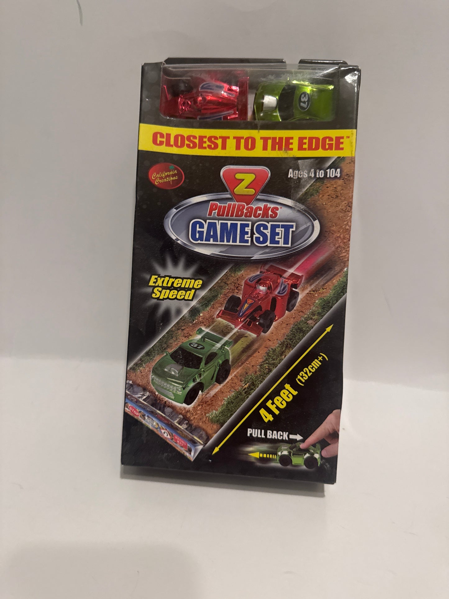 Z PullBacks Game Set - Extreme Speed Cars with 4 Feet Track Fun