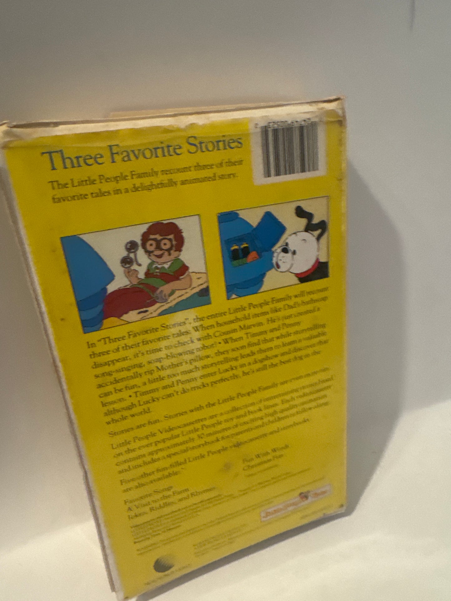 Fisher-Price Little People: Three Favorite Stories VHS