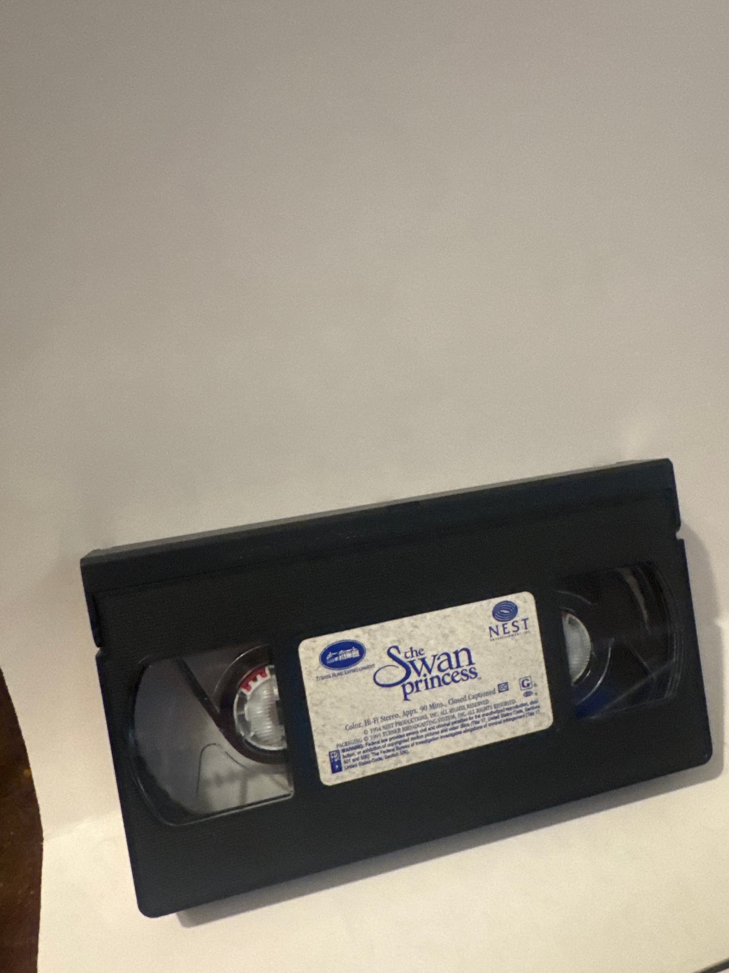 The Swan Princess VHS – Classic Animated Family Movie