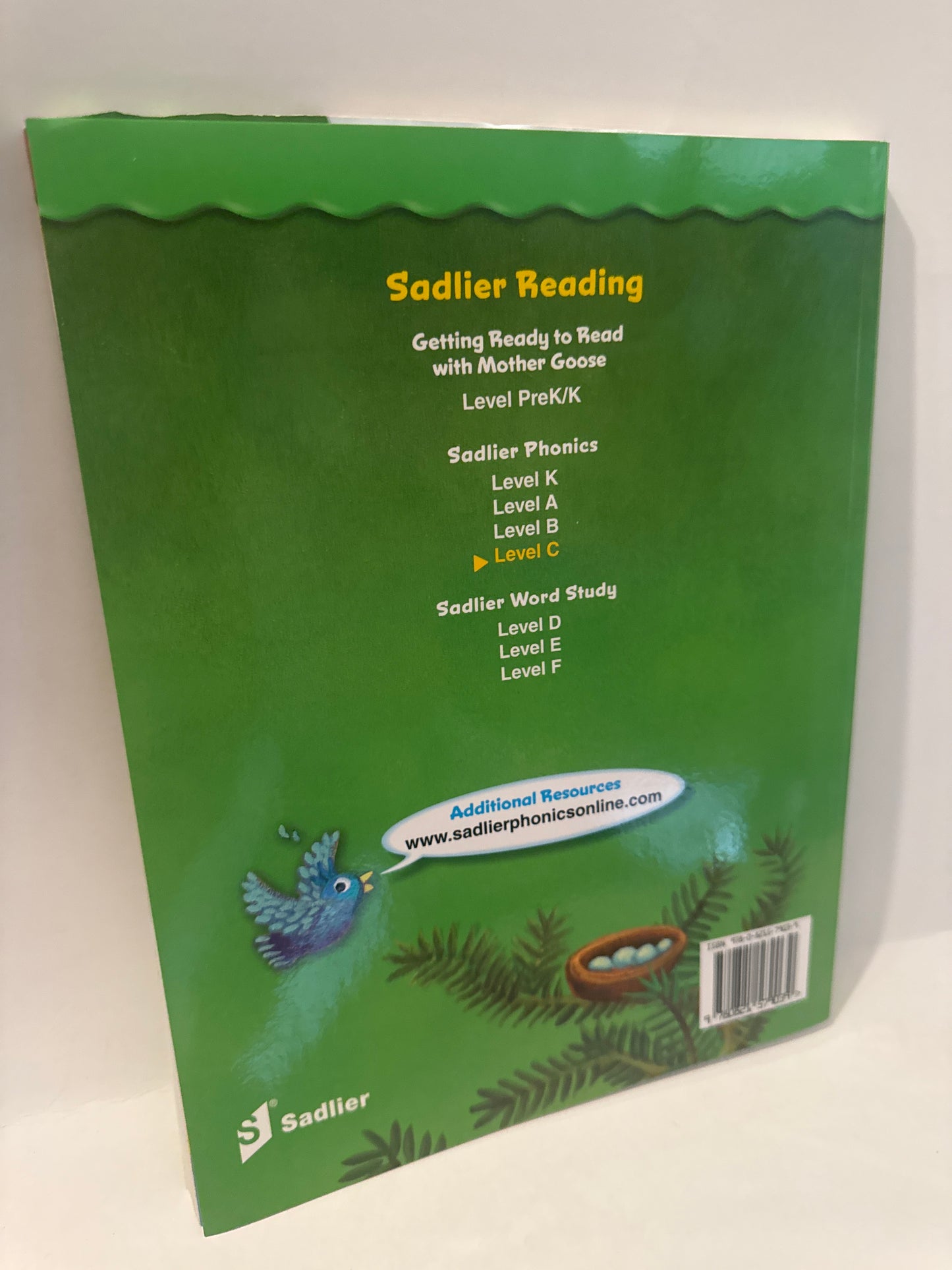 Sadlier Phonics Level C – Early Reading Workbook for Kids