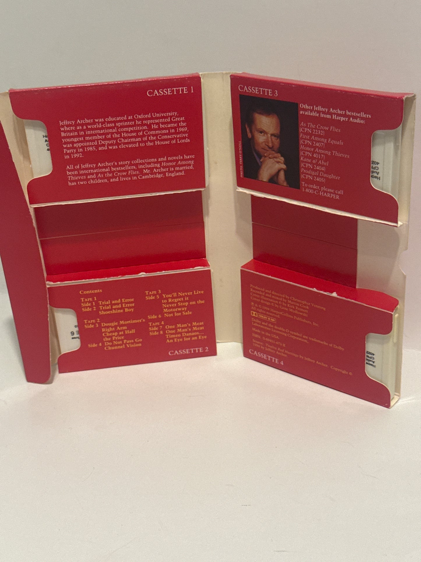 Twelve Red Herrings Audio Book by Jeffrey Archer