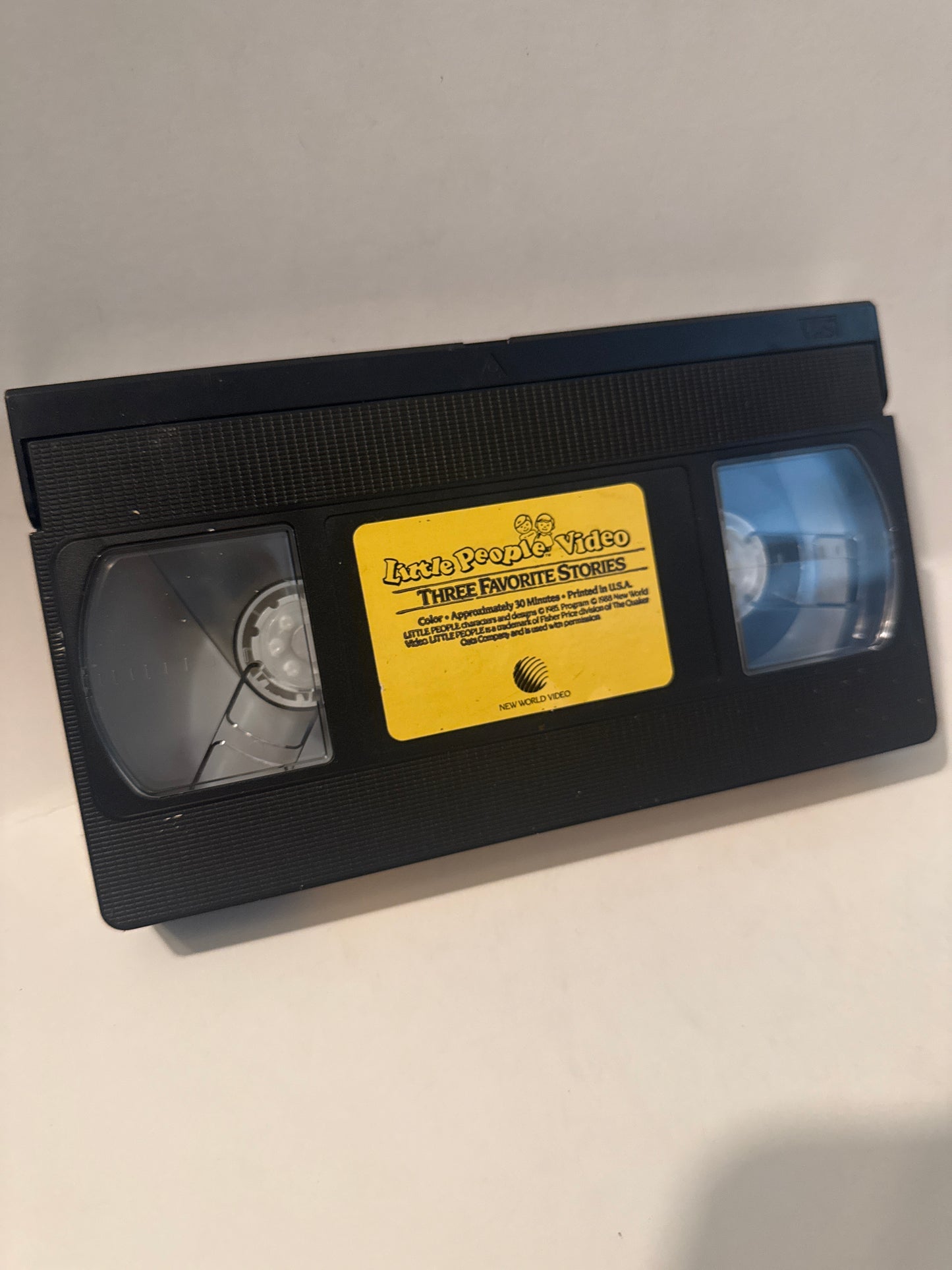 Fisher-Price Little People: Three Favorite Stories VHS