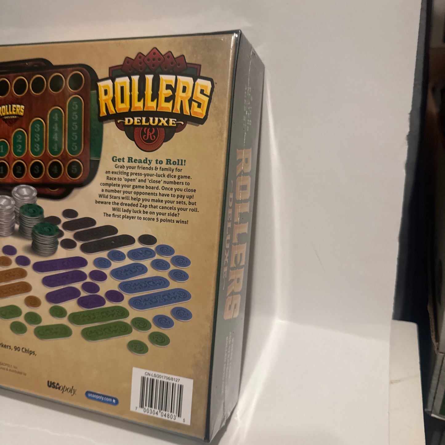 Rollers Deluxe Game - Strategic Dice Fun for Ages 8 and Up