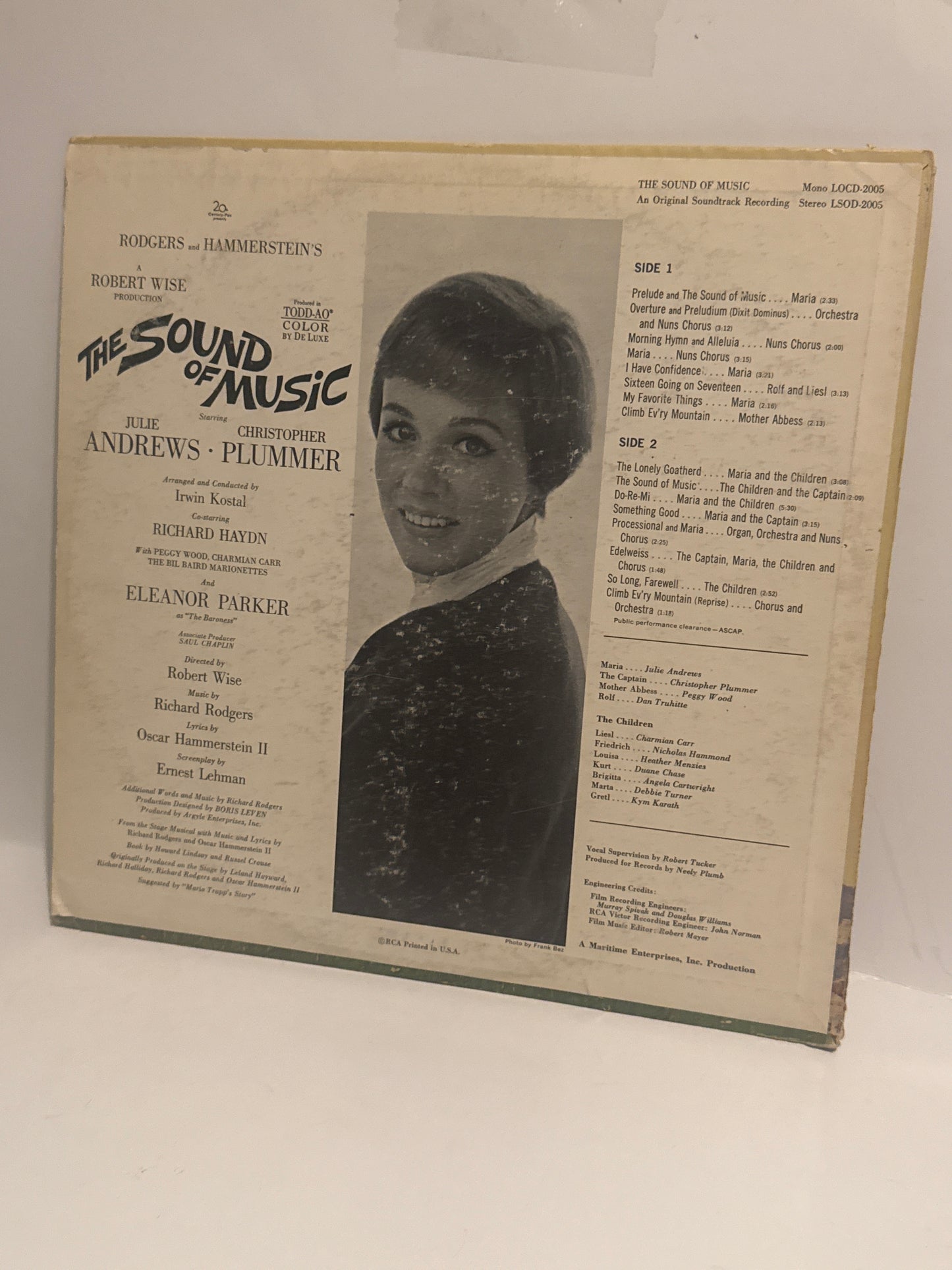 The Sound of Music Original Soundtrack LP – Classic Musical Vinyl