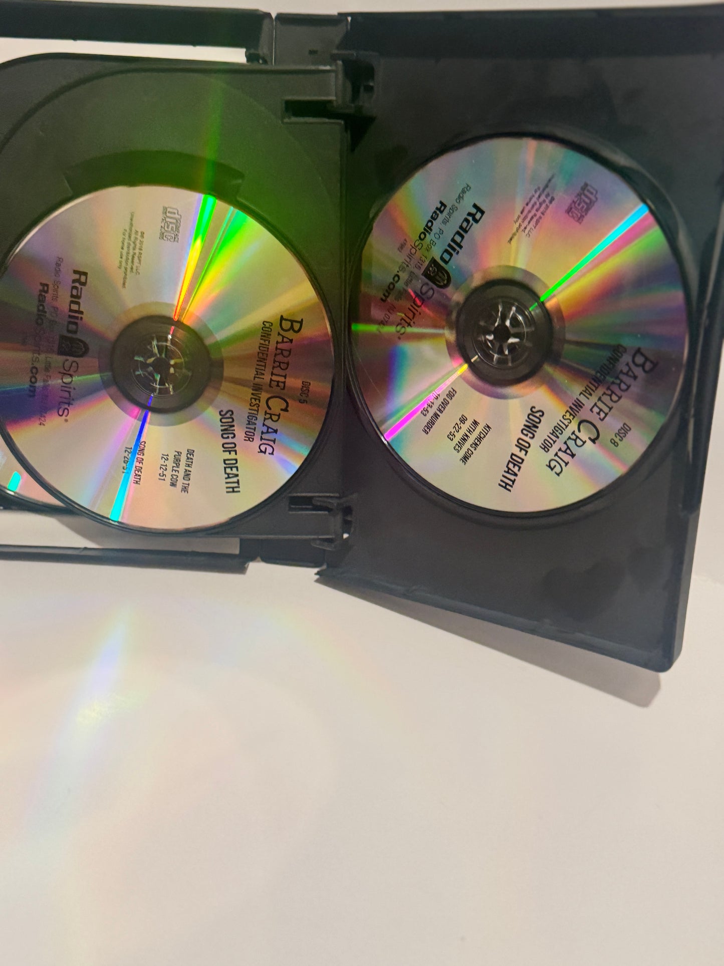 Barrie Craig Confidential Investigator: Song of Death - Classic Radio Detectives (16 Episodes on 8 CDs)