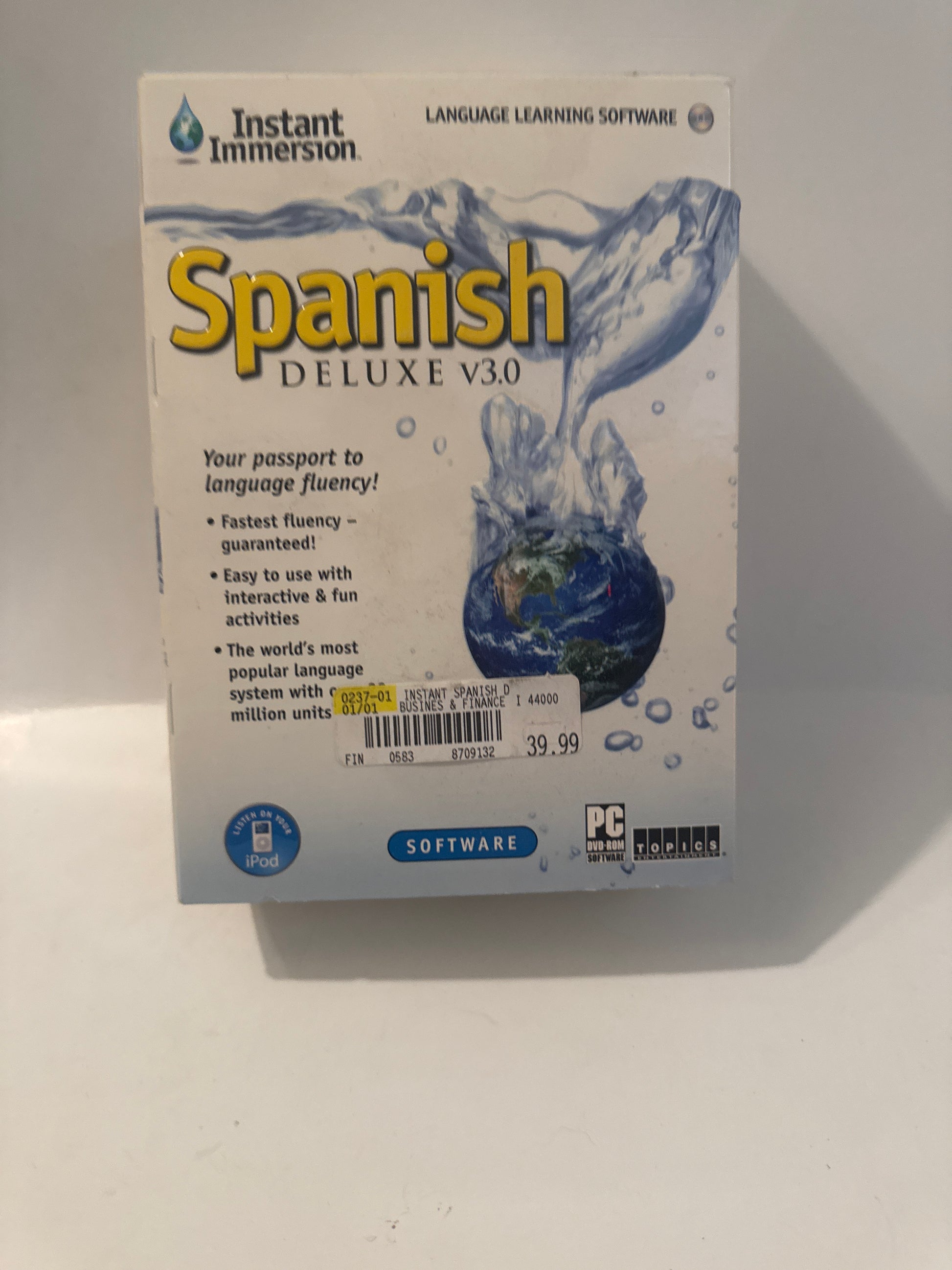 Learn Spanish Fast: Instant Immersion Deluxe v3.0