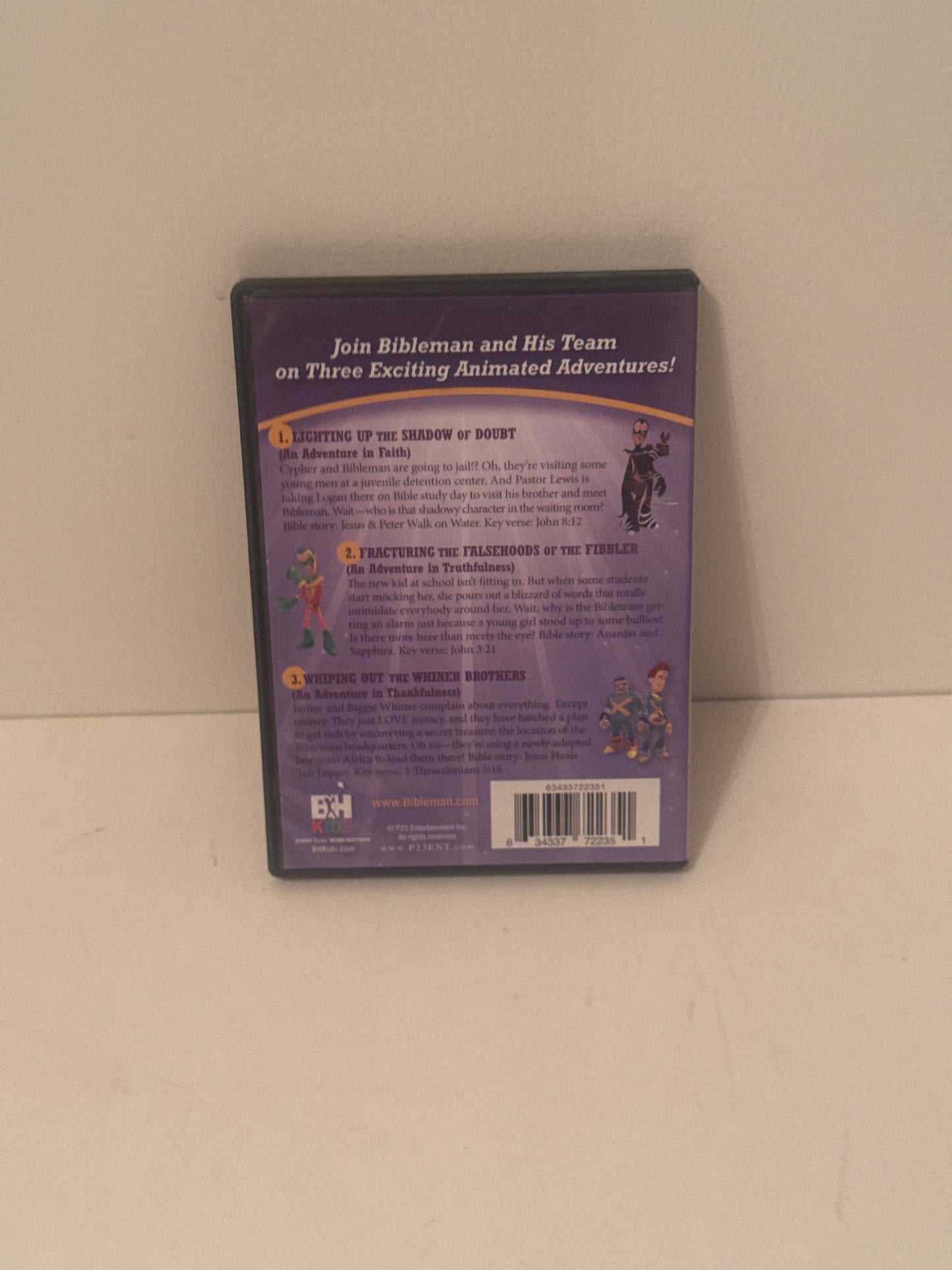 Bibleman DVD: Faith-Filled Adventures for Kids with Action and Values!