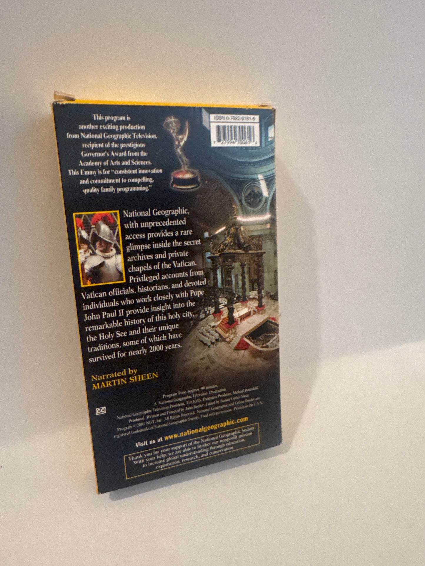 National Geographic VHS – Inside the Vatican – Rare Doc