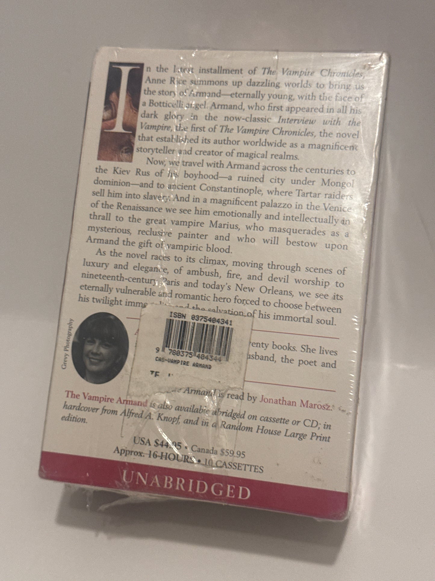The Vampire Armand by Anne Rice (Unabridged Audiobook)