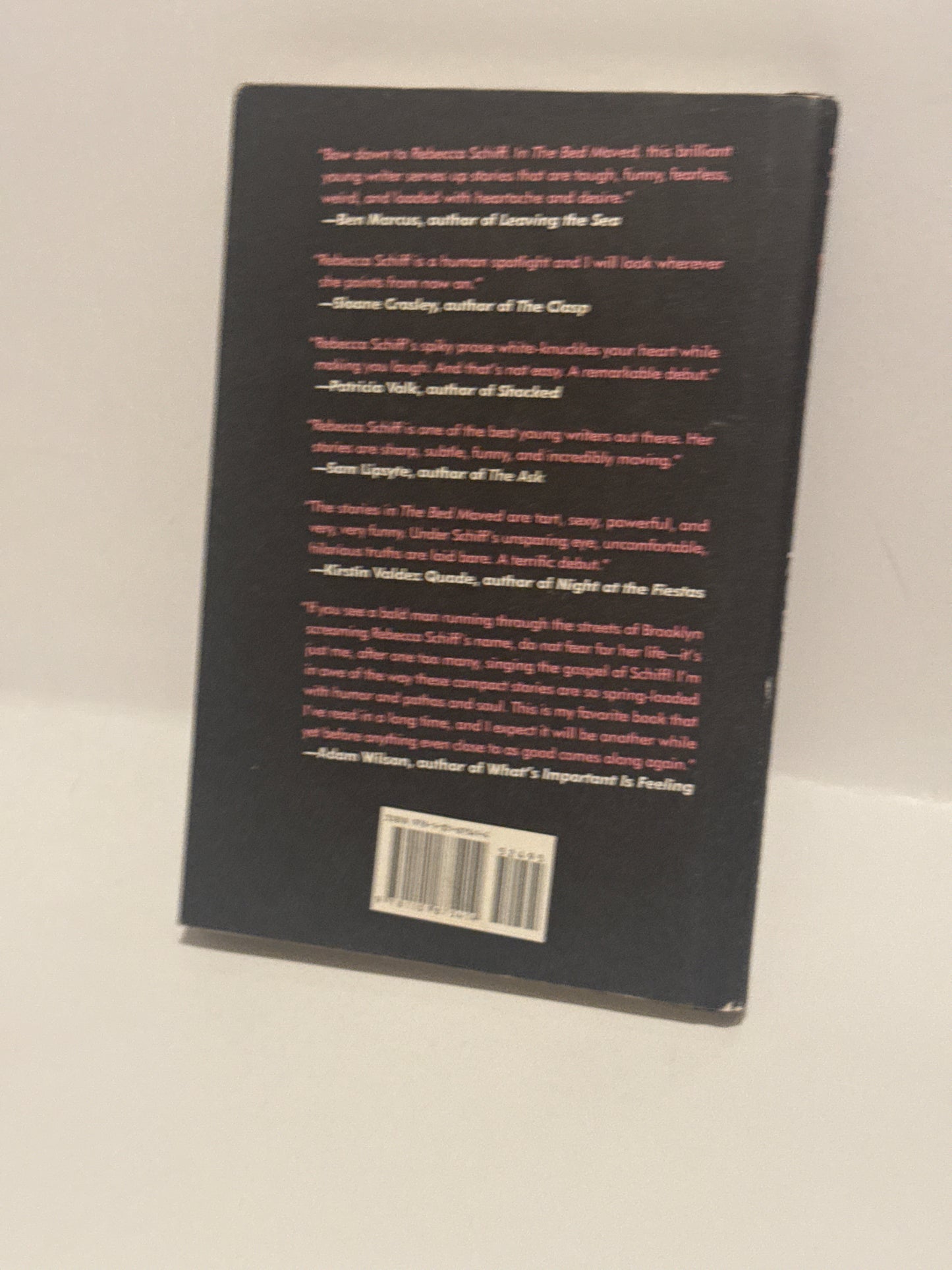 The Bed Moved: Stories by Rebecca Schiff - Hardcover