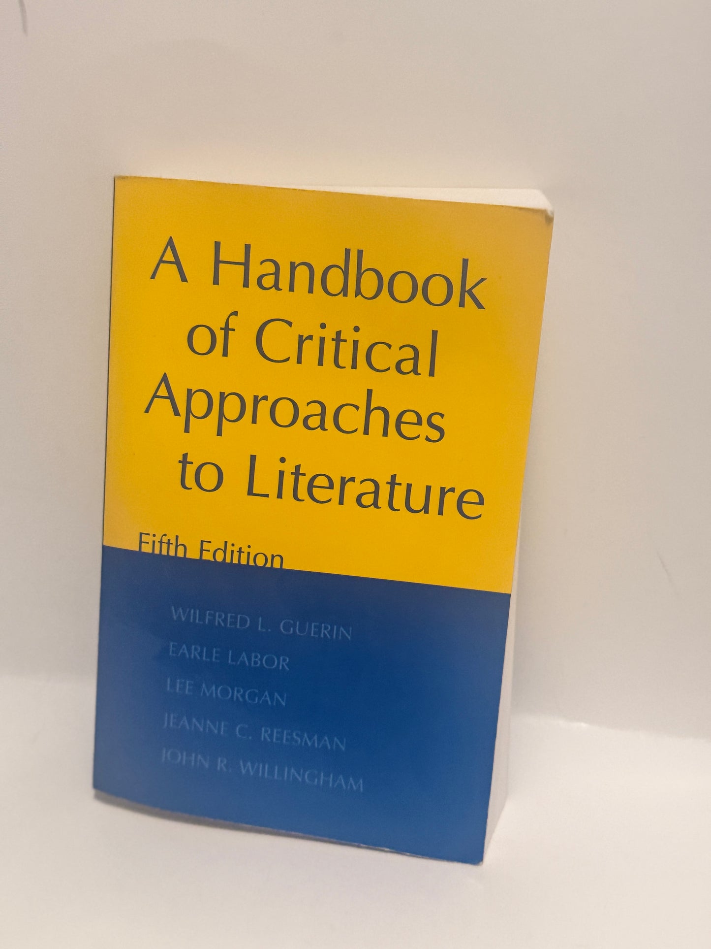 A Handbook of Critical Approaches to Literature, Fifth Edition