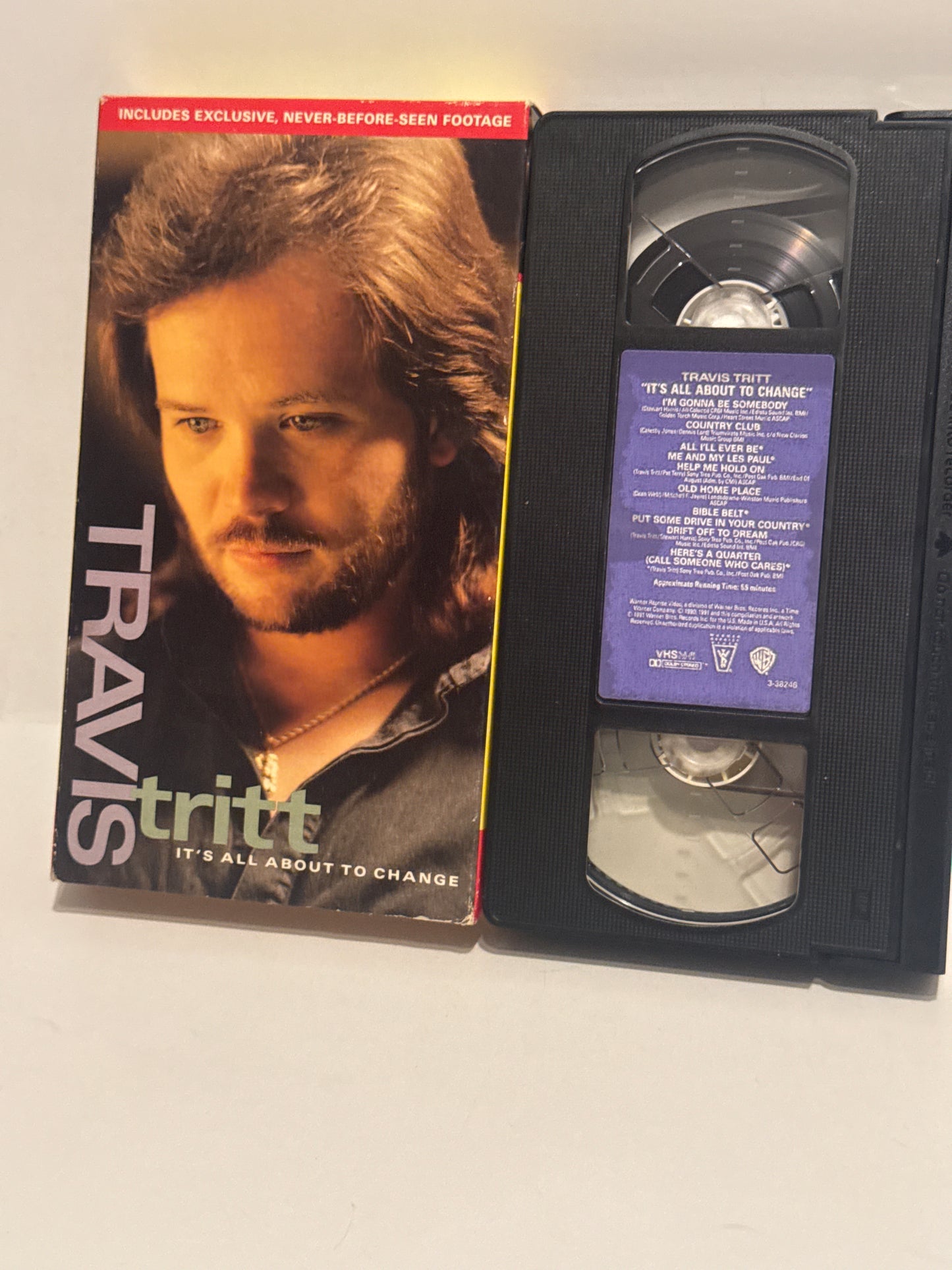 Travis Tritt - It's All About to Change Album vhs