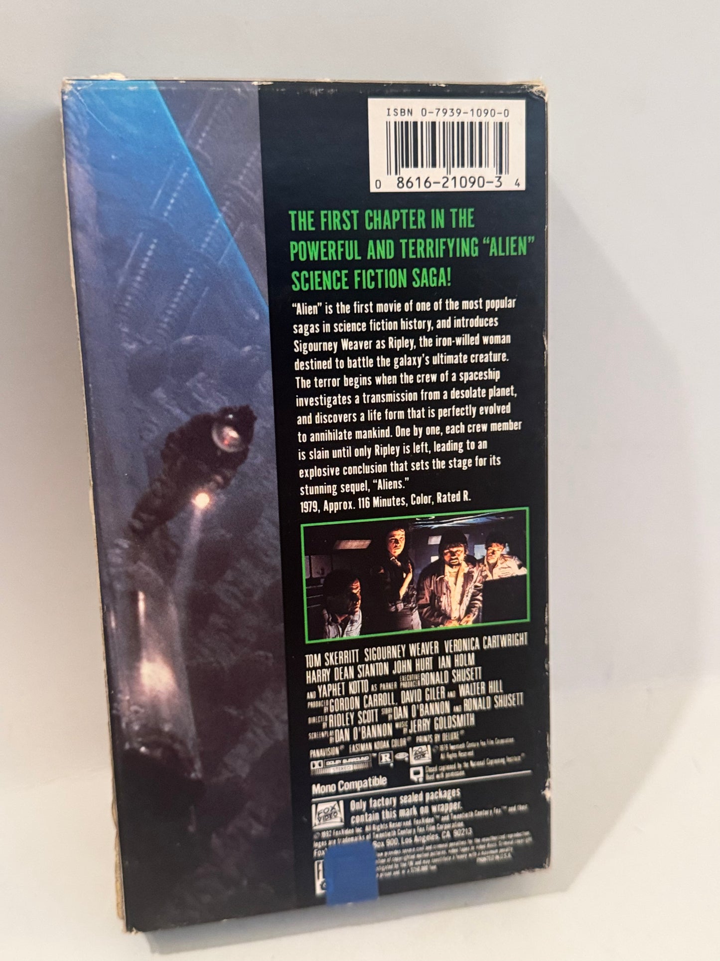 Alien VHS Tape – 1979 Sci-Fi Horror – Collector’s Pick